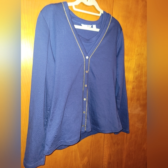 NWOT Liz Claiborne 2piece cardigan/tank set - Picture 11 of 11